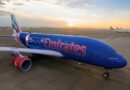 Emirates Unveils Dazzling NBA-Themed Livery for Inaugural Emirates NBA Cup