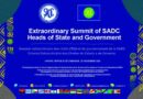 SADC to Convene Extraordinary Summit on Regional Security in Harare