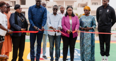 BAL and City of Dakar Unveil Refurbished Basketball Court in Yoff, Senegal