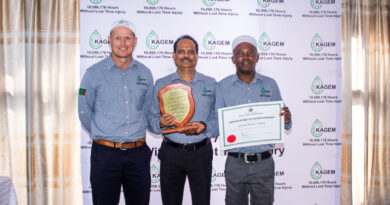 Kagem Mining Honoured for Achieving Over 10 Million LTI-Free Hours
