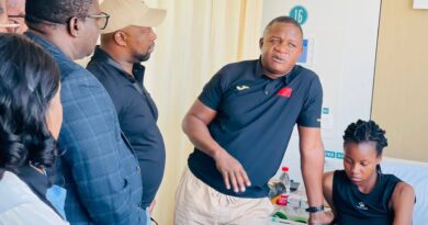 Hon. Nkandu Visits Injured Copper Queens Midfielder in China