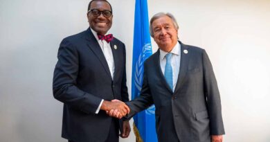UN Chief Applauds Adesina’s Decade of Impact at AfDB
