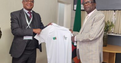 Zambian Delegation Pays Courtesy Call on High Commissioner in Namibia