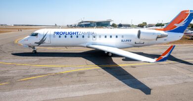 Proflight Zambia Boosts Capacity with Arrival of Sixth CRJ-200 Jet