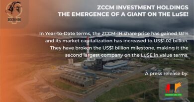 ZCCM-IH Emerges as a Billion-Dollar Giant on the LuSE