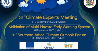 SADC to Host Key Climate and Early Warning Meetings in Lusaka