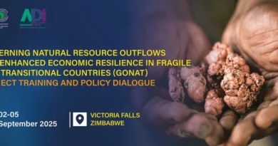 AfDB and Zimbabwe to Host Training and Policy Dialogue on Natural Resource Governance