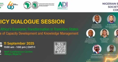 AfDB’s ADI Leads Policy Dialogue on Transition States in Abuja