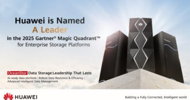 Huawei Recognised as a Leader in Gartner Magic Quadrant for Enterprise Storage Platforms 2025