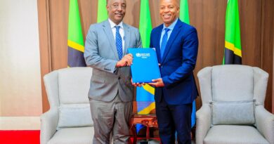 Dr Alex Gasasira Presents Credentials as WHO Representative to Tanzania