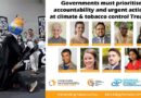 Experts Call for Big Tobacco and Big Polluters to Be Barred from Treaty Negotiations