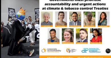 Experts Call for Big Tobacco and Big Polluters to Be Barred from Treaty Negotiations