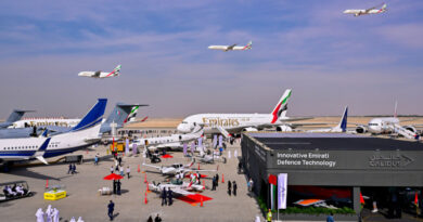 Emirates A350 Makes Spectacular Flypast Debut at 2025 Dubai Airshow